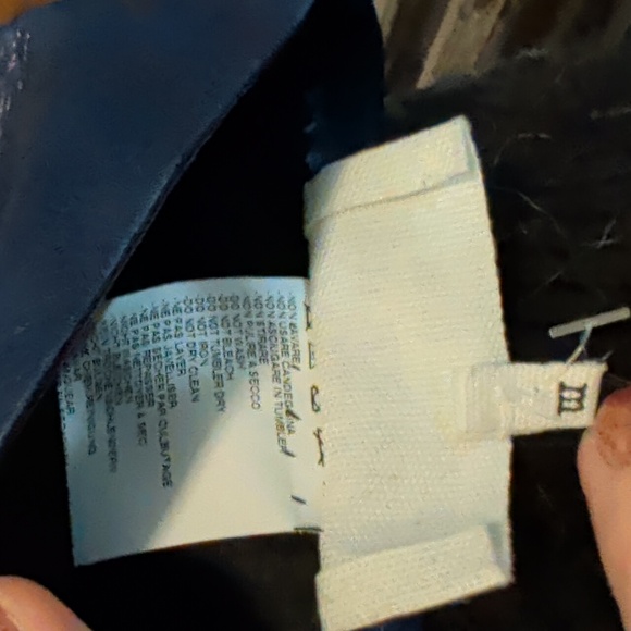 Elegant Maison Margiela Long Blue Leather Gloves - Picture 3 of 8